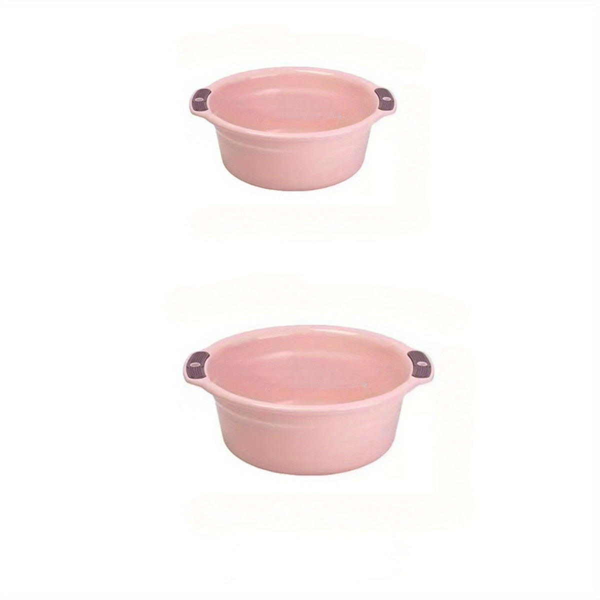 2pcs\u002F1set Wash Basin, Plastic Washbasin, Thickened Wash Basin, Household Wash Basin, Dormitory Basin, Dormitory Washbasin, Portable Footbath, Outdoor Portable Basin for Washing Feet, Basin for Home Outdoor Dorm, Back to School Supplies