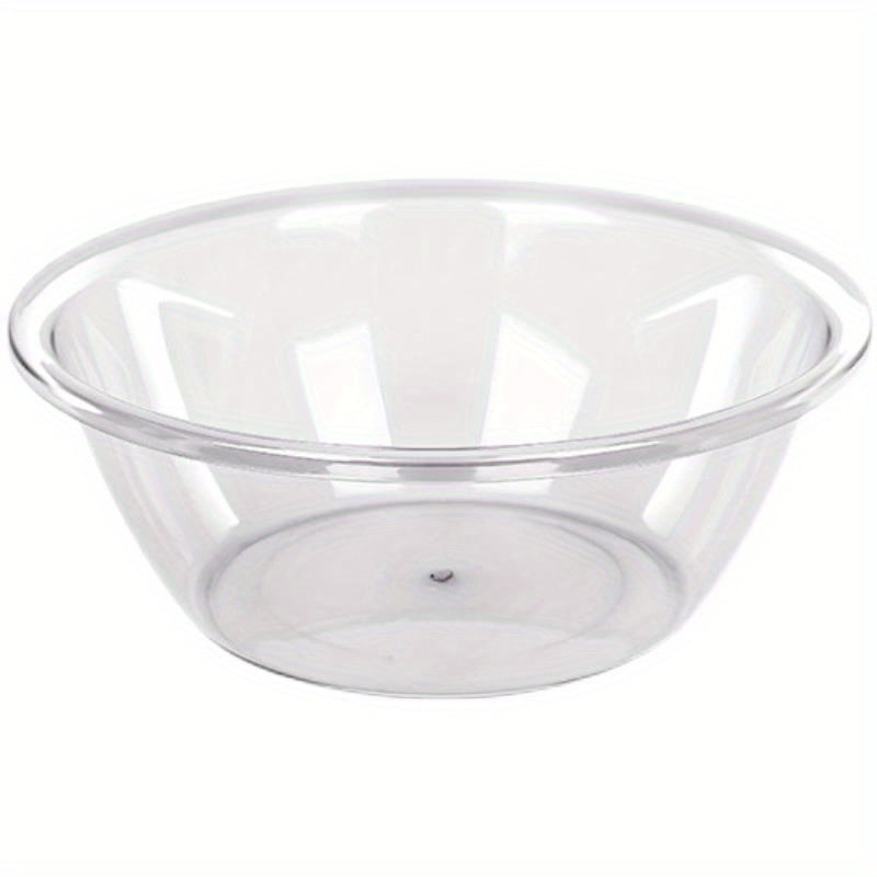 3pcs set of large, medium and small face wash basins, transparent and thickened, light luxury, for student dormitories, for washing vegetables and fruits, multi-purpose basin