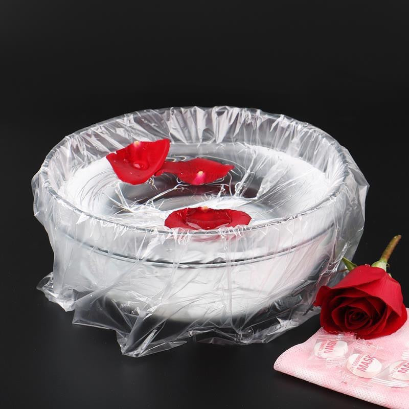 1pc of Transparent Acrylic Facial Basin, Thickened Plastic Round Basin for Home Use, Small Round Wash Basin.