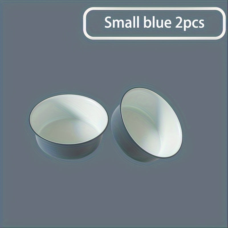 Multi-piece set of large, medium and small round plastic washbasins - durable, thick, modern style washbasins suitable for kitchen, bathroom and outdoor use - easy to clean, space-saving, versatile