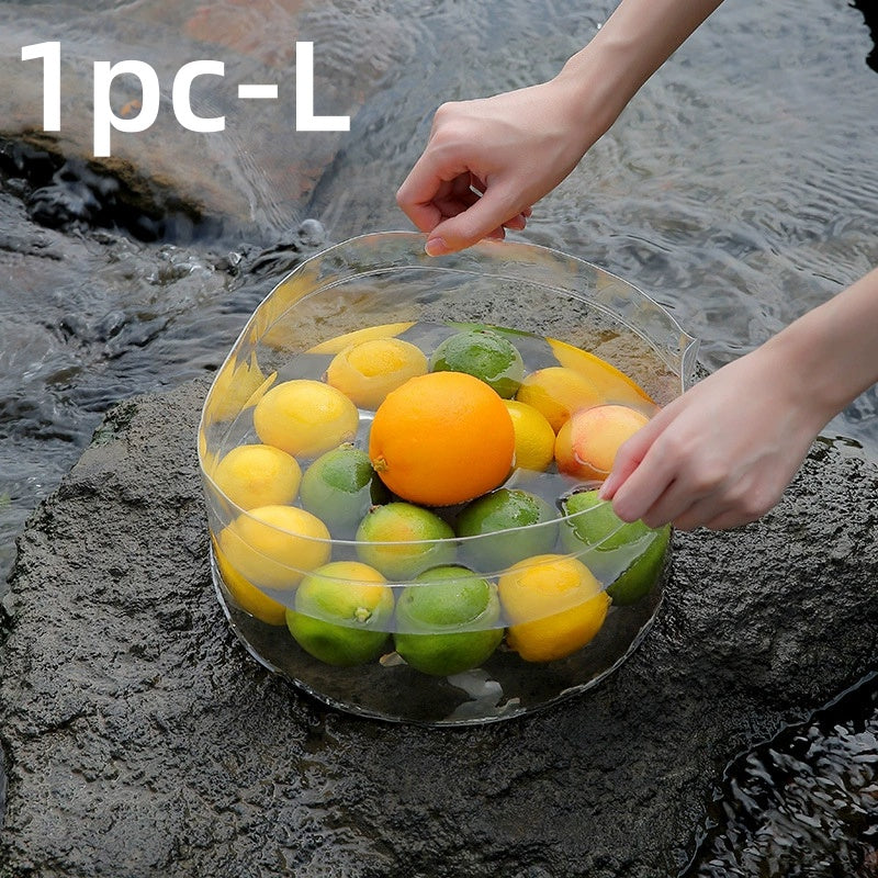 1pc Portable Foldable Basin. Outdoor Travel, Home Wash Basin, Foot Basin, Picnic Basin, Travel Hotel Basin, Easy to Carry And Foldable