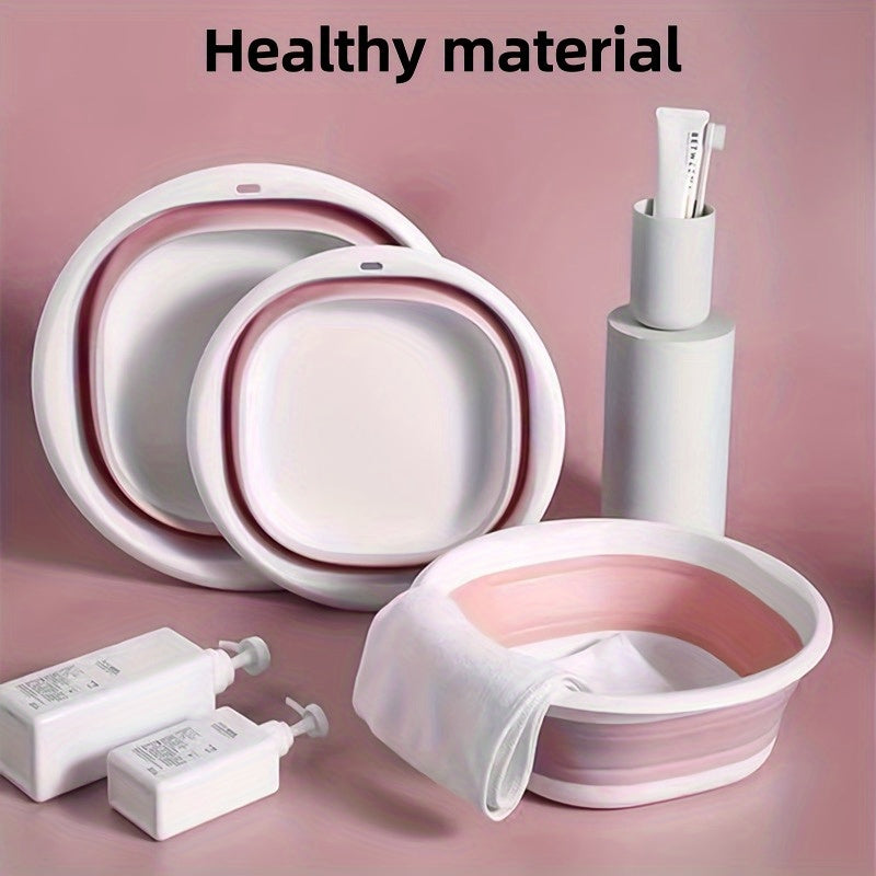 Collapsible Wash Basin, Multifunctional Portable Washing Basin, Space-saving, convenient, versatile, Suitable for Camping Travel Facial Foot Washing\u002FOutdoor Adventure\u002FHome\u002Fdormitories\u002FRV\u002FRV Sink(set of, S, M, L)