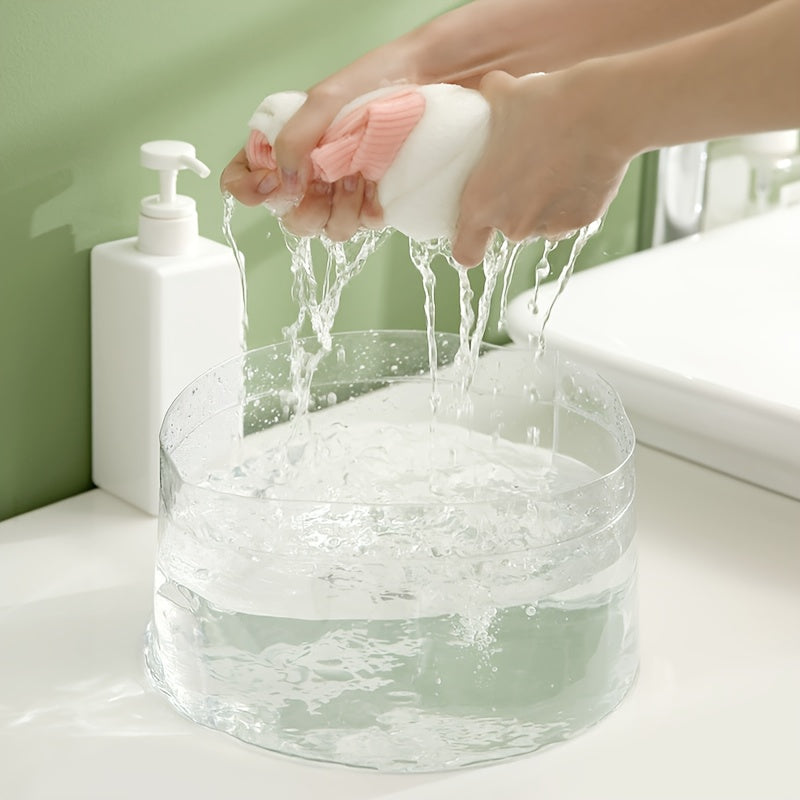 1pc Portable Foldable Basin. Outdoor Travel, Home Wash Basin, Foot Basin, Picnic Basin, Travel Hotel Basin, Easy to Carry And Foldable
