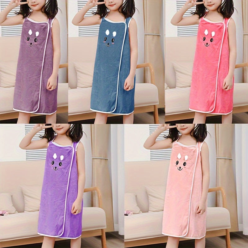 A Wearable Bath Skirt, a Cute Rabbit Ear Bathrobe, a Warm Thick Bathrobe, a Sauna Beach Pool Towel, And a Soft Absorbent Bath Towel.